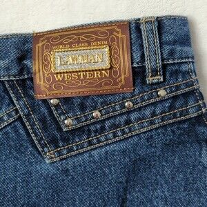 Lawman Relaxed Fit High Rise vintage western jeans Size 13/14